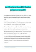 epa 608 universal Exam 2026 Questions and Answers Graded A&plus;
