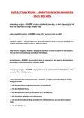 NUR 227 UKY EXAM 1 QUESTIONS WITH ANSWERS 100&percnt; SOLVED 