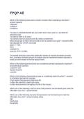 FPQP All&period; QUESTIONS AND ANSWERS