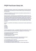 FPQP Final Exam Study Set&period; Questions and Answers Fully Solved