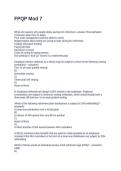 FPQP Mod 7&period; Questions with Accurate Answers
