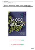 Test Bank For Microbiology An Evolving Science&comma; 6th Edition&period; By John Foster&comma; Erik R&period; Zinser & Joan Slonczewski&period; All Chapters Covered&vert; 100&percnt; Verified Answers&vert; 2025 Latest Edition&period;