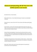 advanced pathophysiology NR 507 final exam