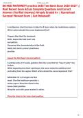 Exam &lpar;elaborations&rpar; OB HESI 2026-2027 ACTUAL EXAMS 
