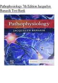 Test Bank for Pathophysiology 7th Edition by Jacquelyn L&period; Banasik &vert;&vert;ISBN&colon;9780323761550