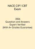 NACE CIP 1 CBT Exam PDF &vert; Certification Practice & Study Guide 2026
