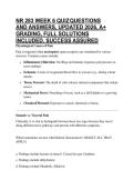 NR 283 WEEK 6 QUIZ QUESTIONS AND ANSWERS&comma; UPDATED 2026&comma; A&plus; GRADING&comma; FULL SOLUTIONS INCLUDED&comma; SUCCESS ASSURED