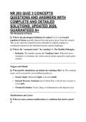 NR 283 QUIZ 3 CONCEPTS QUESTIONS AND ANSWERS WITH COMPLETE AND DETAILED SOLUTIONS&comma; UPDATED 2026&comma; GUARANTEED A&plus;