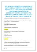 WGU D184 STANDARDS-BASED ASSESSMENT  OA FINAL EXAM VERSION 1 EXAM 2026&sol;2027  WITH ACTUAL CORRECT QUESTIONS AND  VERIFIED DETAILED ANSWERS  &vert;CURRENTLY TESTING QUESTIONS AND  SOLUTIONS&vert;ALREADY GRADED A&plus;&vert;NEWEST  &vert;BRAND NEW VERSION&vert;JUST RELEASED&excl;&excl;
