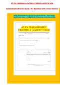 ATI PN PHARMACOLOGY PROCTORED EXAM WITH NGN Comprehensive Practice Exam - 60&plus; Questions with Correct Answers