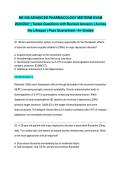 NR 546 ADVANCED PHARMACOLOGY MIDTERM EXAM 2026&sol;2027 &vert; Tested Questions with Revised Answers &vert; Across the Lifespan &vert; Pass Guaranteed - A&plus; Graded