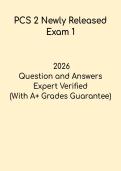 PCS 2 Newly Released Exam 1 PDF &vert; Practice & Certification Prep 2026