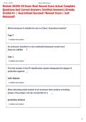 Module 26205-20 Exam Most Recent Exam Actual Complete  Questions And Correct Answers &lpar;Verified Answers&rpar; Already  Graded A&plus; &vert; Guaranteed Success&excl;&excl; Newest Exam &vert; Just  Released&excl;&excl;  