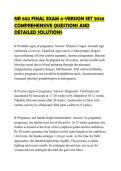 NR 602 FINAL EXAM 4-VERSION SET 2026 COMPREHENSIVE QUESTIONS AND DETAILED SOLUTIONS