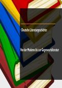 samenvatting Duits literatuurgeschiedenis