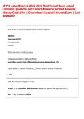 CMP 2 Actual Exam 2 2026-2027 Most Recent Exam Actual Complete Questions And Correct Answers &lpar;Verified Answers&rpar; Already Graded A&plus; &vert; Guaranteed Success&excl;&excl; Newest Exam &vert; Just Released&excl;&excl;