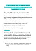 PHTLS 10TH EDITION SELF-TEST 2026&sol;2027 &vert; Updated Questions & Verified Answers &vert; Trauma Life Support Practice &vert; Pass Guaranteed - A&plus; Graded