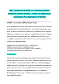 PHTLS 10TH EDITION POST TEST 2026&sol;2027 &vert; Updated Questions & Verified Answers &vert; Trauma Life Support Final Assessment &vert; Pass Guaranteed - A&plus; Graded