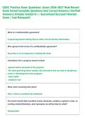 CADC Practice Exam Questions Exam 2026-2027 Most Recent  Exam Actual Complete Questions And Correct Answers &lpar;Verified  Answers&rpar; Already Graded A&plus; &vert; Guaranteed Success&excl;&excl; Newest  Exam &vert; Just Released&excl;&excl;  