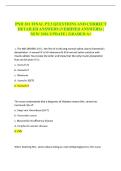 PNH 301 FINAL PT&period;2 QUESTIONS AND CORRECT DETAILED ANSWERS &lpar;VERIFIED ANSWERS&rpar; &vert; NEW 2026 UPDATE &vert; GRADED A&plus;