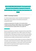 NSG 527 MIDTERM EXAM 2026&sol;2027 &vert; Psychopathology & Advanced Clinical Modalities &vert; Questions & Answers w&sol; Verified Rationales &vert; Wilkes University &vert; Pass Guaranteed - A&plus; Graded