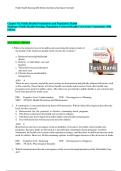Test Bank for Public Health Nursing 10th Edition&period; Updated Latest 2025&ndash;2026 Comprehensive Exam Preparation and Study Resource&period; Complete Chapter-by-Chapter Questions&comma; Answers and Rationales for Population-Based Nursing Excellence&period;
