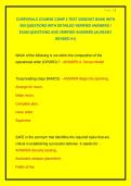 CORPORALS COURSE COMP 2 TEST 2026&sol;2027 BANK WITH 500 QUESTIONS WITH DETAILED VERIFIED ANSWERS &sol; EXAM QUESTIONS AND VERIFIED ANSWERS &vert;ALREADY GRADED A&plus;&vert;