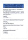 ACE PRACTICE EXAM QUESTIONS AND ANSWERS  WITH  CORRECT SOLUTIONS UPDATE  2026&sol; 2027