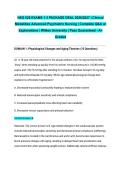 NSG 526 EXAMS 1-3 PACKAGE DEAL 2026&sol;2027 &vert; Clinical Modalities Advanced Psychiatric Nursing &vert; Complete Q&A w&sol; Explanations &vert; Wilkes University &vert; Pass Guaranteed - A&plus; Graded