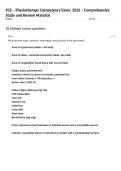PCE &ndash; Physiotherapy Competency Exam&comma; 2026 &ndash; Comprehensive Study and Review Material