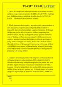 TF-CBT EXAM QUESTIONS AND ANSWERS 2026