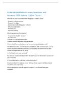 PUBH 36500 Midterm exam Questions and  Answers 2026 Update &vert; 100&percnt; Correct   What do we need to consider when designing a research study&quest; - Research question and aim - Research Paradigm - Appropriate methodology and methods - Ethical considerations - Poten