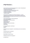 FPQP Module 1&period;Questions and Answers
