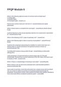 FPQP Module 6&period; Questions and Answers
