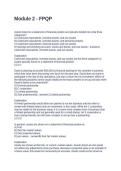 Module 2 - FPQP Questions and Answers 100&percnt; Correct