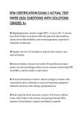 EFM CERTIFICATION EXAM 3 ACTUAL TEST PAPER 2026 QUESTIONS WITH SOLUTIONS GRADED A&plus;