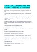 ARGUS QUIZ QUESTIONS & ACTUAL CORRECT ANSWERS PASSED 100&percnt;