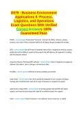 D079 Exam Questions With Verified Correct Answers 100&percnt; Guaranteed pass