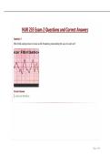 NUR 235 Exam 2 Questions and Correct Answers
