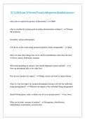 SCI 220 Exam 3 &lpar;Newest Exam&rpar; with precise detailed answers
