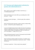 NCCT Insurance and Coding Specialist Certification Test questions with verified detailed answers