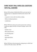 EWRB THEORY FINAL PAPER 2026 QUESTIONS WITH FULL ANSWERS