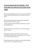 EXAM ELABORATIONS IRC BUILDING CODE EXAM PREP 2026 PRACTICE SOLUTION STUDY GUIDE