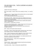 FIN 455 EXAM 2 CSU &ndash; TURTLE VERIFIED ACCURATE STUDY GUIDE