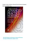 Test Bank - Hamric and Hanson&rsquo;s Advanced Practice Nursing&colon; An Integrative Approach&comma; 7th Edition &lpar;Tracy&comma; 2026&rpar;&comma;Latest Edition&vert;&vert;Perfect Solution