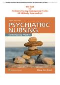 Test Bank For Psychiatric Nursing&colon; Contemporary Practice 6th Edition by Mary Ann Boyd