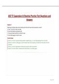 ASE T5 Suspension & Steering Practice Test Questions and Answers&period;