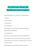 ACG 3401 Exam 3 Review 2026 Questions and Answers Graded A&plus;