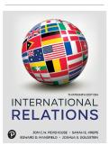 TESTBANK FOR International Relations 13th edition Pevehouse INSTANT DOWNLOAD TESTBANK