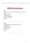 NSG 3500 Exam 3 Questions and Answers&period;